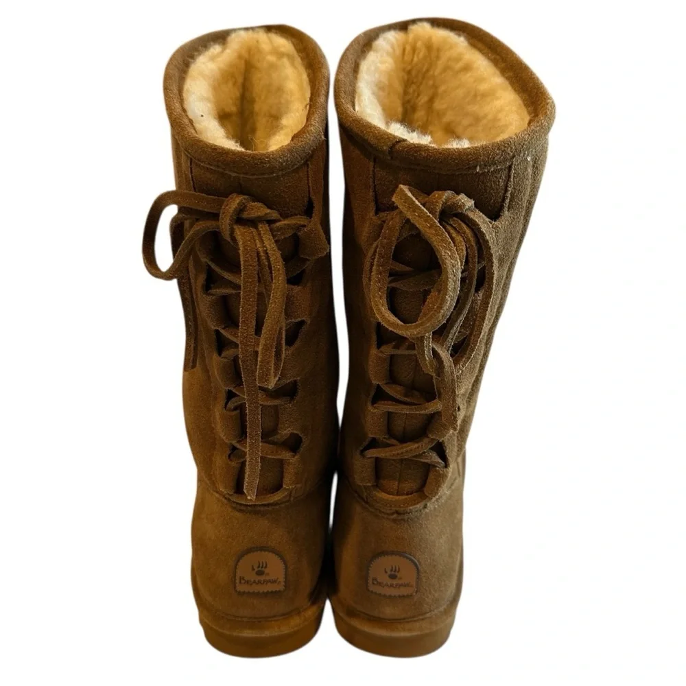 Bear Paw Phylly Brown Suede Boots